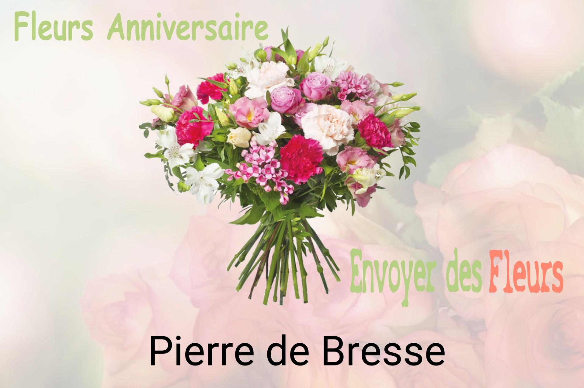 Bouquet de fleurs d’anniversaire livré à Pierre-de-Bresse