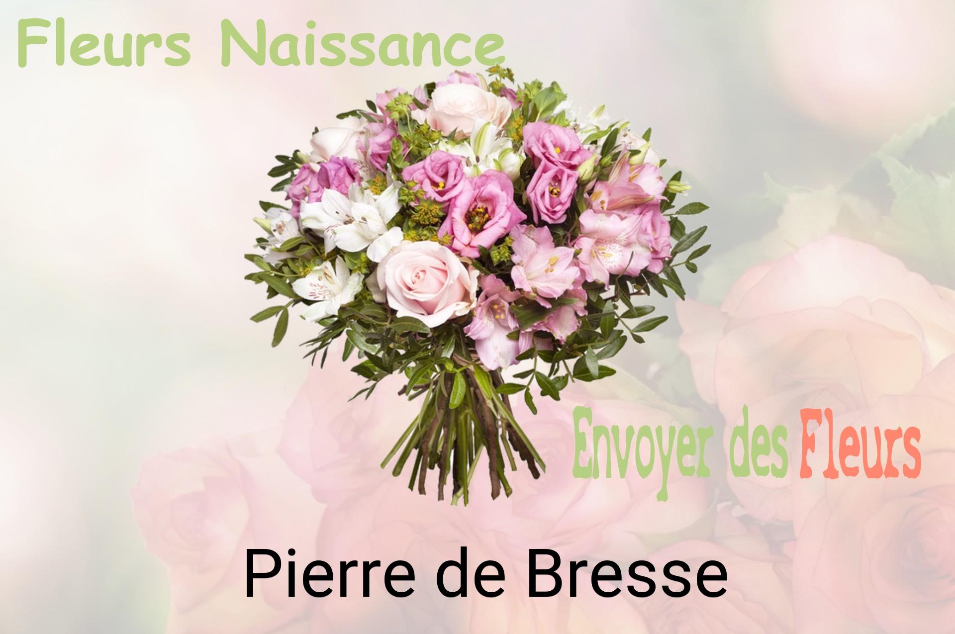 Bouquet de fleurs de naissance livré à Pierre-de-Bresse