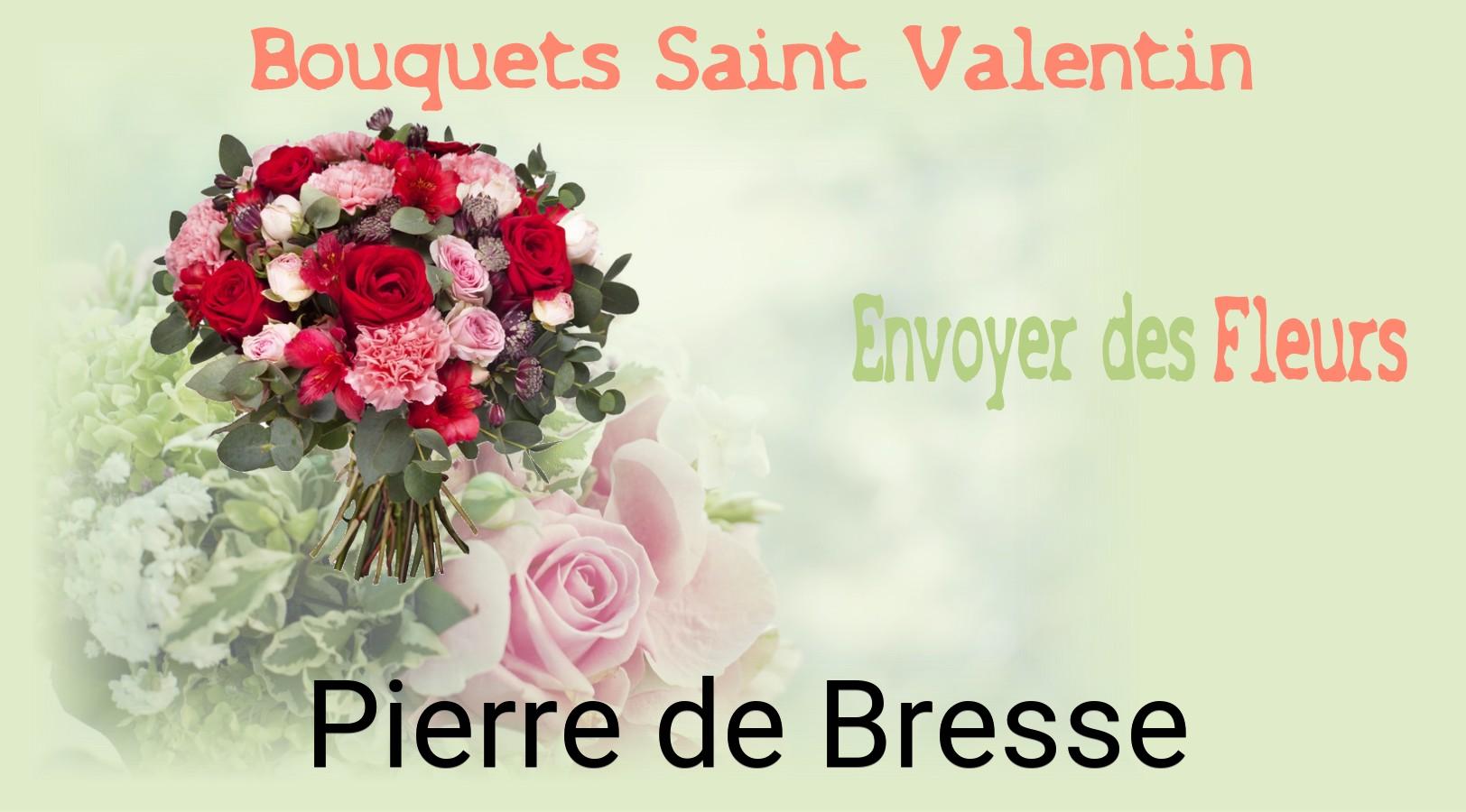 Roses de Saint-Valentin livrées à Pierre-de-Bresse